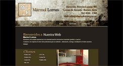 Desktop Screenshot of marmolomas.com